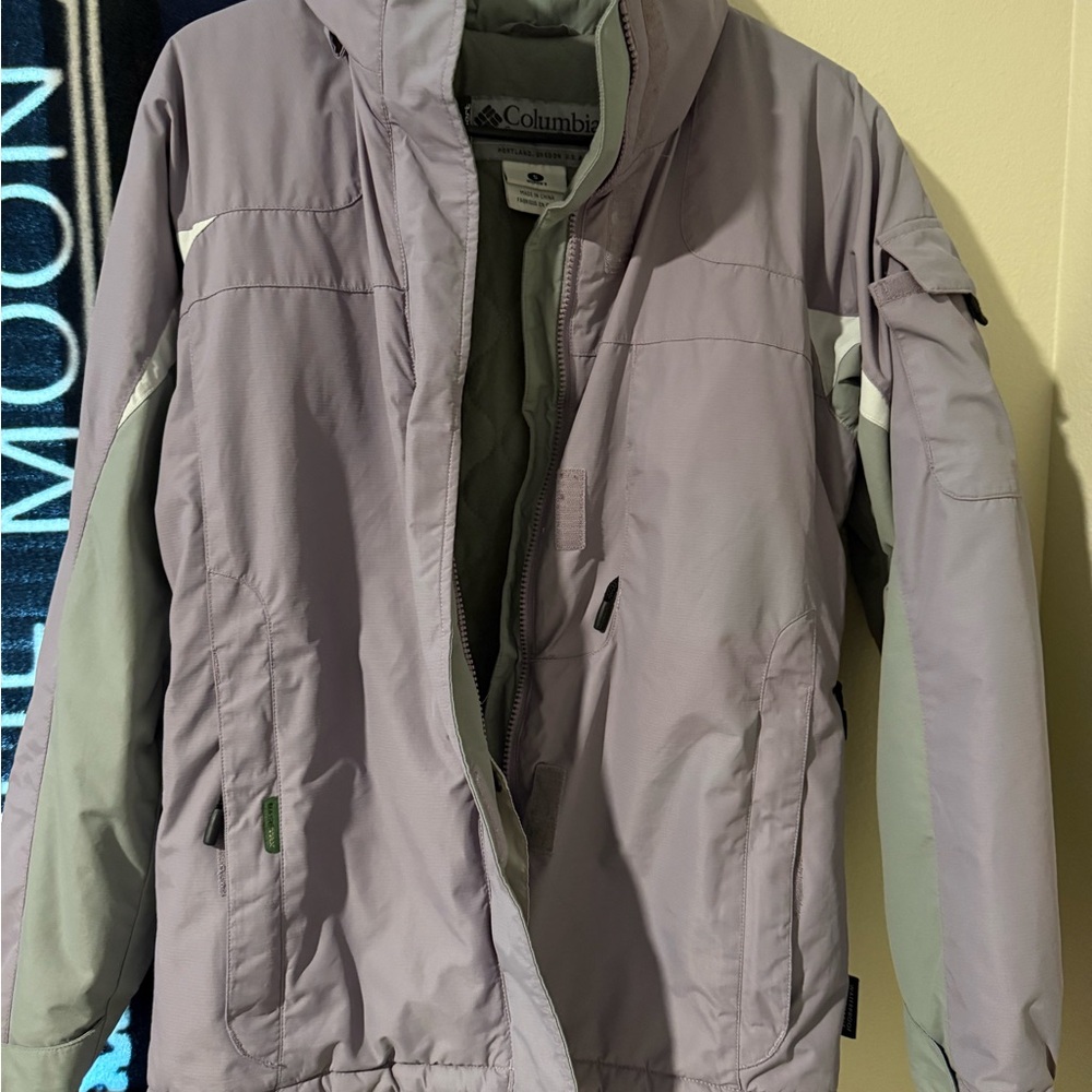 Columbia Light Gray Sportswear Jacket